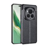 Aksesuarcim Xiaomi Redmi 5 Plus için Kılıf Silikon Deri Görünümlü Siyah