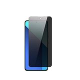 Aksesuarcim Xiaomi Redmi Note 13 Pro 4G Hayalet Ekran Koruyucu 5D Cam Tam Kaplayan Privacy Siyah