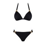 Aksesuarlı Kaplı Destekli Bikini Takım