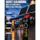 Aksiyon Global 4 Kameralı 4g Sım Kart Destekli Güneş Enerjili Akıllı Güvenlik Kamerası - Lisinya