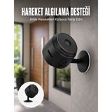 Aksiyon Global A9 Hd Mini Güvenlik Kamerası Wi-Fi Bağlantılı Manyetik Tabanlı Ev ve Ofis Kamerası - Lisinya