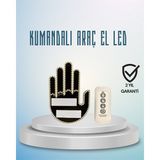 Aksiyon Global Aracınız Için Eğlenceli ve Güvenli Iletişim: LED Jest Lambası, Uzaktan Kumandalı, Kolay Montaj - Lisinya