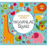 Aksiyon Global Çocuklar Için Mandala - Hayvanlar Diyarı