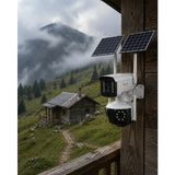 Aksiyon Global Güneş Enerjili Bahçe Kamerası 4g Sım Kartlı 9mp Akıllı Güvenlik Kamerası 2 Yıl Garantili - Lisinya