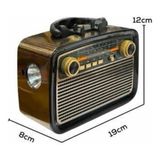 Aksiyon Global Nostaljik Radyo Bluetooth Bağlantılı Müzik Kutusu Ahşap ( Lisinya )