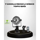 Aksiyon Global Ritme Duyarlı LED Disko Topu – Renkli Işık Gösterili Parti Lambası - Lisinya