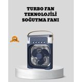 Aksiyon Global Sessiz Çalışan Turbo Fan Güçlü Hava Akışlı Masa Üstü Vantilatör ( Lisinya )
