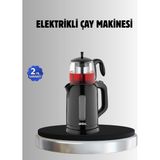 Aksiyon Global Sinbo Stm 5840 Elektrikli Çay Makinesi 1800W Cam Demlik ve Sıcak Tutma Özellikli - Lisinya