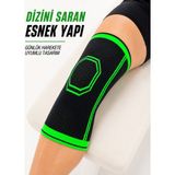 Aksiyon Global Sporcu Dizlik Esnek Örme Diz Koruyucu Nefes Alan Hafif ve Konforlu Tasarım - Lisinya