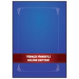Aksiyon Global Türkçe Fihristli Kelime Defteri