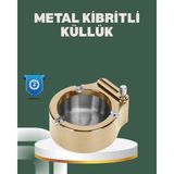 Aksiyon Global Yeniden Doldurulabilir Çakmaklı Küllük Dayanıklı Yapı - Lisinya