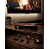 Aksiyon Global Yüksek Performanslı Hd Uydu Alıcı Çoklu Dil Desteği USB Film Izleme Özelliği - Lisinya