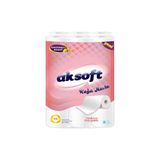 Aksoft Kağıt Havlu, 12'li Paket, Beyaz