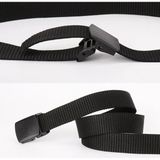 Aksoy Tactical Anti Alerjik Plastik Tokalı Kemer - 130 cm - 000-Siyah