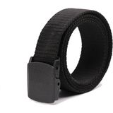 Aksoy Tactical Anti Alerjik Plastik Tokalı Kemer - 135 cm - Siyah