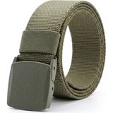 Aksoy Tactical Anti Alerjik Plastik Tokalı Kemer - Haki - 125 cm
