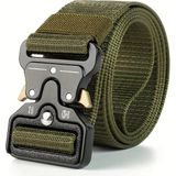 Aksoy Tactical Kobra Tokalı Taktik Eğitim Kemeri Tarz Palaska - Haki - 125 cm