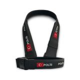 Aksoy Tactical Polis Yazılı Palaska Kemer Siyah