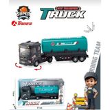 Aksoy Toys Sürtmeli Oyuncak Tanker Iş Makinesi 26 cm