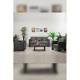 Aksu 3+1+1+s Balkon&teras Bahçe Mobilyası / Antrasit Gri