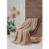 Aksu Brighton Collection Pamuklu TV Battaniye 130x170 Bej