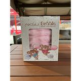 Aksu Kutulu Bubble Bebek Battaniyesi 100*120 - Pembe