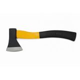 AKSU Profesyonel Kauçuk Saplı Balta – 35cm Sap 8cm Kesim Ağzı (SARI-SİYAH)