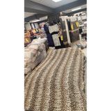 Aksu Safari Çift Kişilik Ultra Yumuşak Embos Vizon Battaniye (200X240)-LEOPAR Bej - 200 x 240 cm