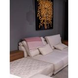 Aksu Summer Line Pike ve Koltuk Şalı - 170 x 210 cm - Pembe