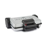 Aksu T 32 Gross Grill 1800 W Güçlü Tost Makinesi Döküm Plaka Özelliği ile Beyaz Renk