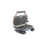 Aksu T62W Vintage İkili Mavi Waffle Makinesi