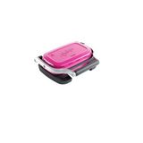Aksu Vintage Waffle Makinesi Double Barbie Pembe