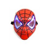 aksuticaret Kırmızı Renk Led Işıklı Spiderman Örümcek Adam Maskesi 2760