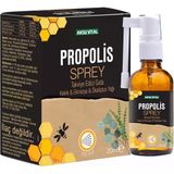 Aksuvital Propolisli Boğaz Spreyi 20Ml | Kekik, Ekinezya Okaliptus Yağı İçerikli | Doğal Ağız Boğaz Bakımı | Ferahlatıcı Sprey Form | Türkiye