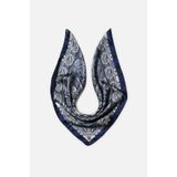 AKSWSUAR Desenli Fular 70*70 cm