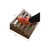AKSYWOOD Ayak Desteği Ayaklık Masa Altı Ayaklık Ahşap Ayak Yükseltici Ayak Standı Ahşap Ayaklık 40 X 50 Cm