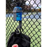 AKT Tenis Kortu Çit Askısı Spor Sahası Şişe Çanta Elbise Tutucu | Pickleball Padel Kort Aksesuarı