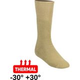 Aktan Askeri Thermal Çorap – -30/+30 Derece, Havlu Dokuma, Topuksuz, Geniş Numara Uyumu - 38 - 46 - Sahra