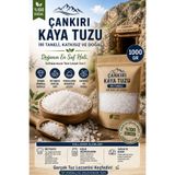 AKTAR DÜNYAM Çankırı Kaya Tuzu 1000 Gr - İri Taneli, Katkısız ve Doğal