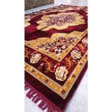 Aktar Kadife Oymalı 6 M2 Halı Örtüsü Kilim Duvar Örtüsü