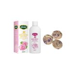 AKTARİSTAN Ruşur Taşı 3 Adet + Akzer Saf Gül Suyu Içilebilir 250 Ml