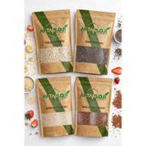 aktarloji 1 Kg 4’lü Süper Gıda Paketi ( 250 Gr Yulaf Ezmesi, 250 Gr Chia Tohumu , 250 Gr Kinoa, 250 Gr Keten )