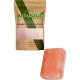 aktarloji 1 Kg Öğütülmüş İnce Himalaya Tuzu Yemeklik + Büyük Boy Himalaya Tuz Sabunu