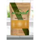 aktarloji 1 Kg Öğütülmüş Sarı Keten Tohumu Tozu Gold / Yüksek Omega ve Lif İçerir / Glutensiz - Katkısız