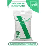 aktarloji 10 Kg Çankırı İri Kaya Tuzu / Rafine Edilmemiş Tane Tuz / Katkısız & Doğal