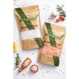 aktarloji 10 Kg Öğütmelik İri Tuz Seti: ( 5 Kg Çankırı Kaya Tuzu + 5 Kg Pembe Himalaya ) Rafine Edilmemiş