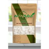 aktarloji 100 Gr Beyaz Nöbet Şekeri ( Kaya, Nebat, Polat, Kristal Şeker ) - Katkısız & Doğal