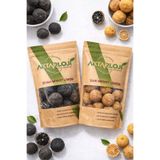 aktarloji 100 Gr Lime Seti ( 50 Gr Siyah ) ( 50 Gr Sarı ) Misket Limon Kurusu / Black Lime & Yellow Lime