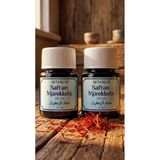 Aktarloji 2 Adet 15 ml Safran Mürekkebi / Orijinal Misk-I Amber ve Gül Suyu ve Hazılanmıştır