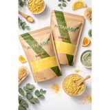aktarloji 2 Adet 700 Gr Toz Sarı Kil Avantaj Paket –Doğal Cilt, Yüz ve Saç Maskesi / Yellow Clay / Altın Kil